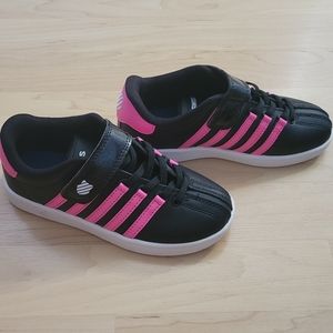NWT K-SWISS Black & Pink Sneakers for Kids